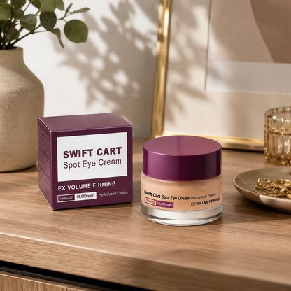 Swift cart Dark Spot Eye Cream Instant Firm Eye Bag Remover Tighten Skin Brightening Hydrolyzed Elastin Anti-Wrinkle Eye Cream 15G