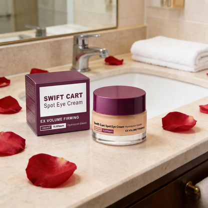 Swift cart Dark Spot Eye Cream Instant Firm Eye Bag Remover Tighten Skin Brightening Hydrolyzed Elastin Anti-Wrinkle Eye Cream 15G